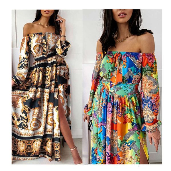 shoulder women's baroque ins print drs, Black;gray