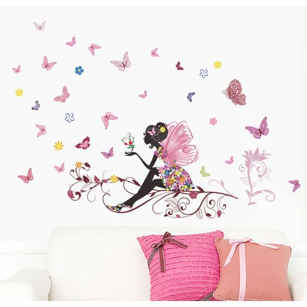 butterfly flower fairy wall stickers for kids room wall decoration bedroom living room children room decal poster mural 4 wmtthr
butterfly flower fairy wall stickers for kids room wall decoration bedroom living room children room decal poster mural 4 wmtthr