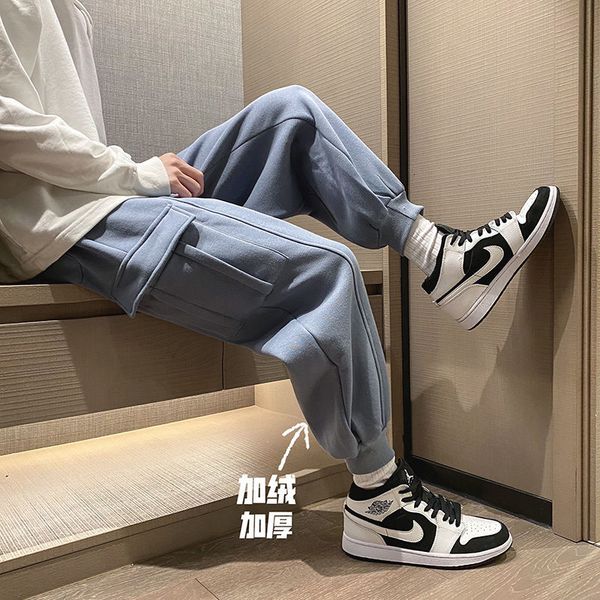 2021 men's trousers spring and new winter thin plus thick sports pants jumpsuits young clothes m-2xl glg6, Black
2021 men's trousers spring and new winter thin plus thick sports pants jumpsuits young clothes m-2xl glg6, Black