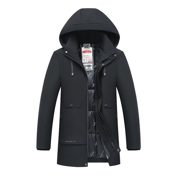 2020 new thickened warm medium long cotton padded father's down jacket middle and old men's winter, Black
2020 new thickened warm medium long cotton padded father's down jacket middle and old men's winter, Black