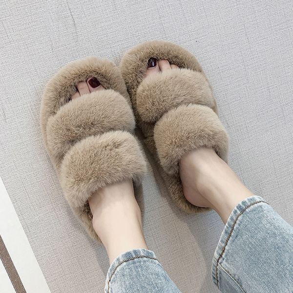 202 new women fur slippers winter slides fluffy furry woman shoes khaki woman flip flops home slippers ladies plush shoes, Black
202 new women fur slippers winter slides fluffy furry woman shoes khaki woman flip flops home slippers ladies plush shoes, Black