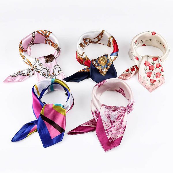 50*50cm Fashion Polka Dot Leopard Silk Scarf DIY Women Head Neck Small Square Scarf Satin Hair Ties Bands Neckerchief, Blue;gray
50*50cm Fashion Polka Dot Leopard Silk Scarf DIY Women Head Neck Small Square Scarf Satin Hair Ties Bands Neckerchief, Blue;gray