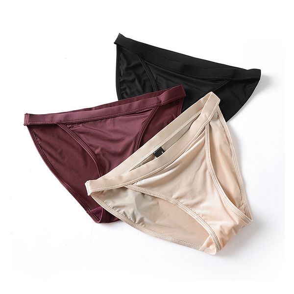 3pieces/lot ice silk seamless panties new 2020 women underwear comfort intimates fashion female low waist briefs lingerie, Black;pink
3pieces/lot ice silk seamless panties new 2020 women underwear comfort intimates fashion female low waist briefs lingerie, Black;pink