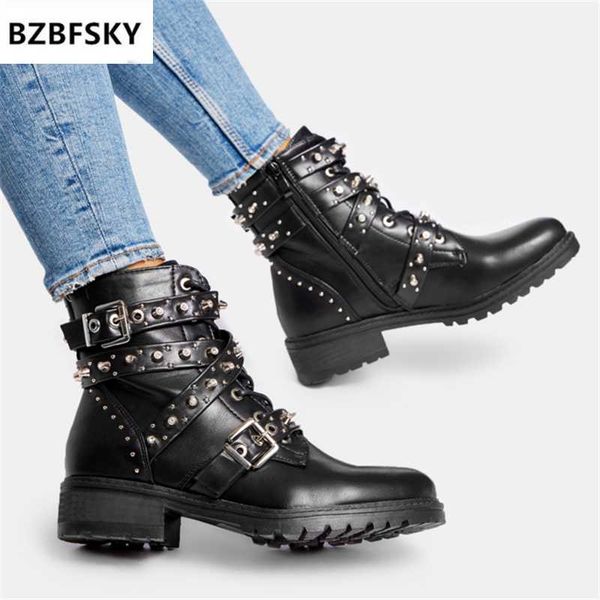 boots rivet metal studded decoration women motorcycle biker platform square heel zip round toe cool shoes female all season 41, Black
boots rivet metal studded decoration women motorcycle biker platform square heel zip round toe cool shoes female all season 41, Black
