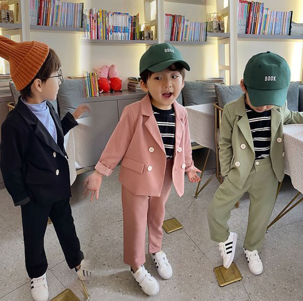 boys performance clothing sets kids pink lapel double-breaste blazers outwear+elastic waist pants 2pcs children birthday party outfits a5370, White
boys performance clothing sets kids pink lapel double-breaste blazers outwear+elastic waist pants 2pcs children birthday party outfits a5370, White