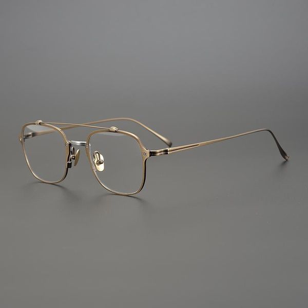 Vintage Square Pure Titanium Glasses Frame Men Prescription Myopia Optical Eyeglasses Frame Women Retro Eyewear, Black
Vintage Square Pure Titanium Glasses Frame Men Prescription Myopia Optical Eyeglasses Frame Women Retro Eyewear, Black