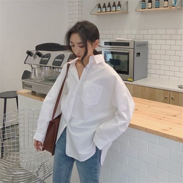 women white shirt cotton 2021 spring autumn vintage ladies long sleeve casual turn-down collar women's loose blouses 11456 q1217
women white shirt cotton 2021 spring autumn vintage ladies long sleeve casual turn-down collar women's loose blouses 11456 q1217