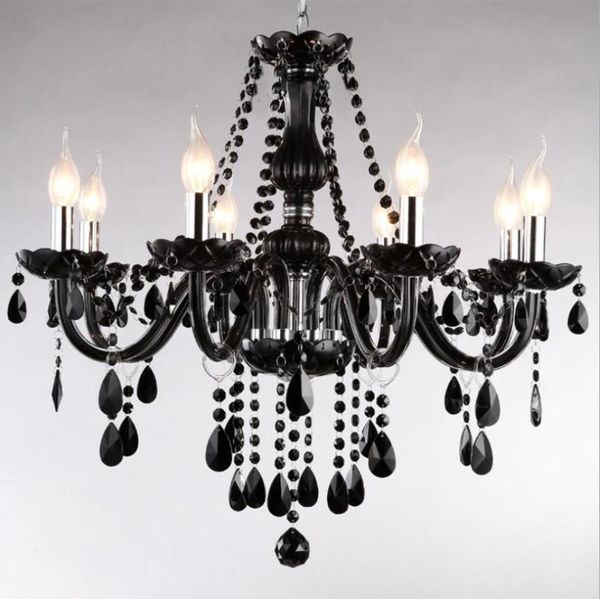 modern black crystal chandelier light for living room bedroom indoor lamp crystal lustres de teto led ceiling chandelier fixture
modern black crystal chandelier light for living room bedroom indoor lamp crystal lustres de teto led ceiling chandelier fixture
