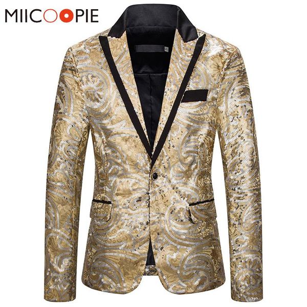 men's suits & blazers men shiny gold sequins blazer masculino embellished glitter jacket nightclub prom party ropa de fiesta hombre, White;black
men's suits & blazers men shiny gold sequins blazer masculino embellished glitter jacket nightclub prom party ropa de fiesta hombre, White;black