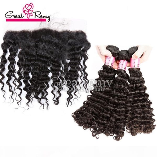 greatremy 8a brazilian virgin hair frontal closures 13*4 deep wave lace frontal with hair weave bundles bleached knots, Black
greatremy 8a brazilian virgin hair frontal closures 13*4 deep wave lace frontal with hair weave bundles bleached knots, Black
