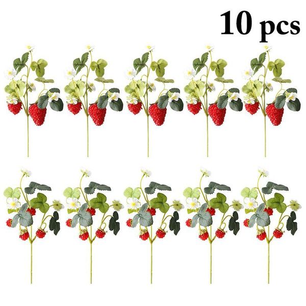 party decoration 10 bunches fruit flower artificial paddle strawberry po props plant mulberry for home
party decoration 10 bunches fruit flower artificial paddle strawberry po props plant mulberry for home