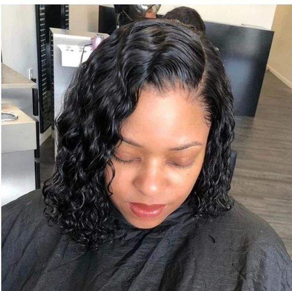 4x4 closure water wave bob wig brazilian deep curly pixie cut wigs with baby hair lace front human hair wigs pre plucked, Black;brown
4x4 closure water wave bob wig brazilian deep curly pixie cut wigs with baby hair lace front human hair wigs pre plucked, Black;brown