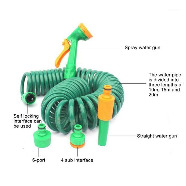 garden hose, 33/50/66 feet premium expandable curly water hose with high-pressure spray nozzle1
garden hose, 33/50/66 feet premium expandable curly water hose with high-pressure spray nozzle1