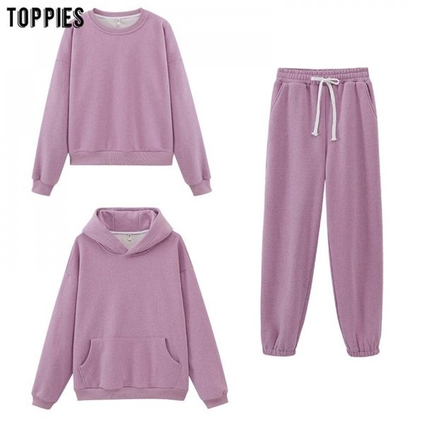 ies autumn womens hooded sweatshirts casual tracksuit +pants jogger two piece set streetwear y201128, White
ies autumn womens hooded sweatshirts casual tracksuit +pants jogger two piece set streetwear y201128, White