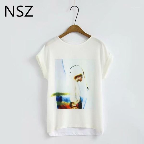 women's t-shirt nsz women print transparent t shirt oversized summer loose vogue mom round collar mama tee basci 20211, White
women's t-shirt nsz women print transparent t shirt oversized summer loose vogue mom round collar mama tee basci 20211, White