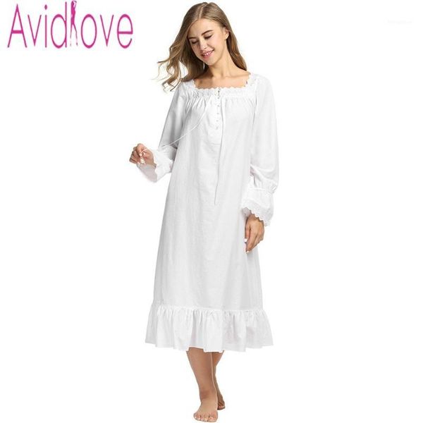 women's sleepwear wholesale- avidlove women white sleep dress cotton long sleeve nightgown solid spring autumn home robe for lady1, Black;red
women's sleepwear wholesale- avidlove women white sleep dress cotton long sleeve nightgown solid spring autumn home robe for lady1, Black;red