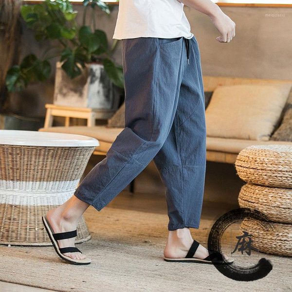 2020 new spring summer mens cotton linen plus size 5xl trousers male solid elastic high waist drawstring loose harem pants w031, Black
2020 new spring summer mens cotton linen plus size 5xl trousers male solid elastic high waist drawstring loose harem pants w031, Black