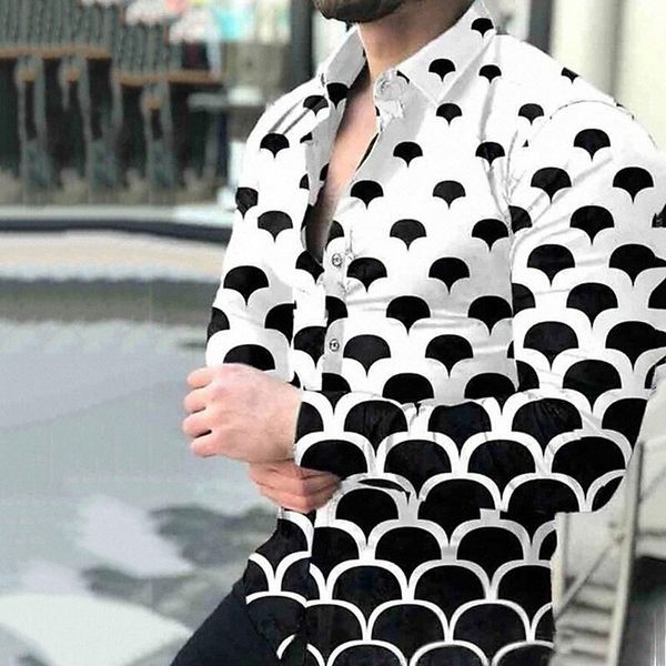 men's shirt graphic color block geometry button down collar casual daily patchwork button-down long sleeve simple classic streetwear b, White;black
men's shirt graphic color block geometry button down collar casual daily patchwork button-down long sleeve simple classic streetwear b, White;black