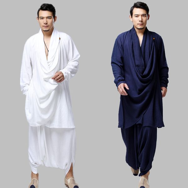 chinese linen men tai chi clothing set (2nd parts) practice the deep-colored meditation trench coat windbreaker jacket, Black;brown
chinese linen men tai chi clothing set (2nd parts) practice the deep-colored meditation trench coat windbreaker jacket, Black;brown