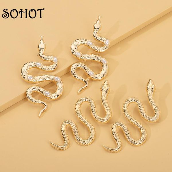 stud so european wholesale cute animal snake shape women earrings irregular alloy gold color female punk jewelry gift, Golden;silver
stud so european wholesale cute animal snake shape women earrings irregular alloy gold color female punk jewelry gift, Golden;silver