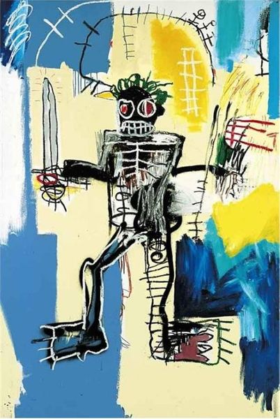 jean-michel basquiat warrior home decor hand-painted oil painting on canvas wall art pictures , f2101025
jean-michel basquiat warrior home decor hand-painted oil painting on canvas wall art pictures , f2101025
