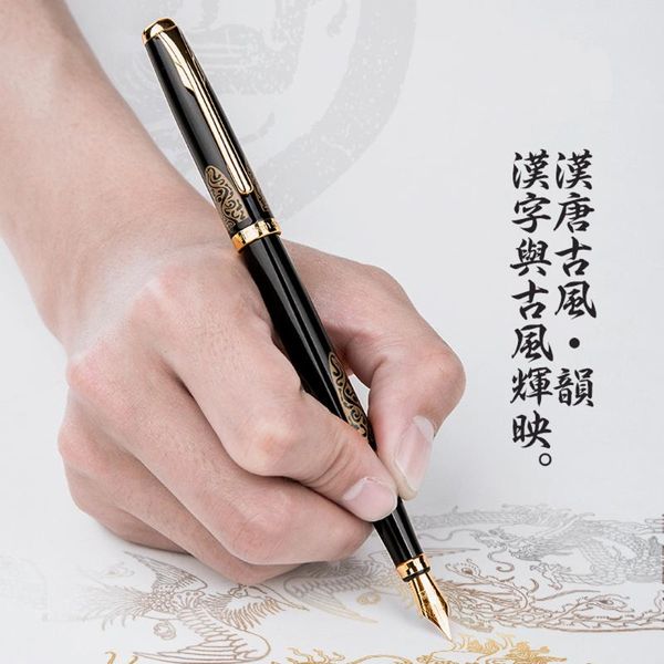 hongdian 5008 metal fountain pen gold clip iridium f nib ink pen beautiful texture excellent writing gift ink
hongdian 5008 metal fountain pen gold clip iridium f nib ink pen beautiful texture excellent writing gift ink