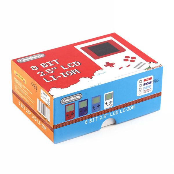 coolbaby 8 bit 2.0 inch lcd color handheld game console game player built-in 129 games portable retro mini handheld children game player
coolbaby 8 bit 2.0 inch lcd color handheld game console game player built-in 129 games portable retro mini handheld children game player