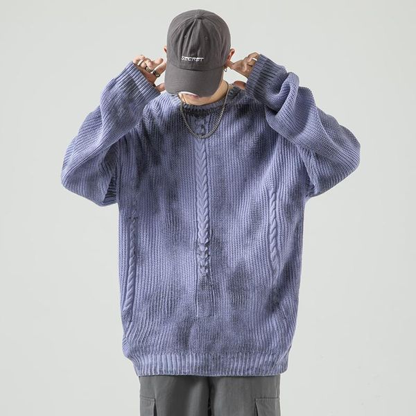autumn winter tie dye knitted sweater men o-neck jumpers fashion causal pullovers plus size loose sweaters male, White;black
autumn winter tie dye knitted sweater men o-neck jumpers fashion causal pullovers plus size loose sweaters male, White;black