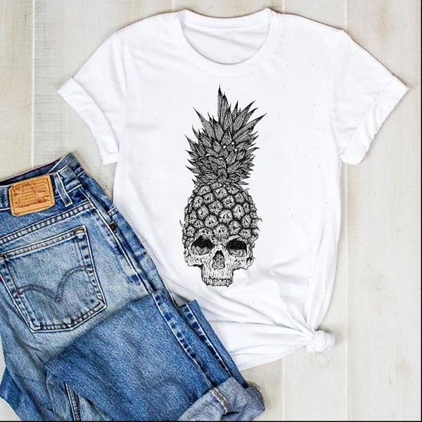 women pineapple tumblr kawaii skull print beach ladies summer t tee tshirt womens female shirt clothes graphic t shirt, White
women pineapple tumblr kawaii skull print beach ladies summer t tee tshirt womens female shirt clothes graphic t shirt, White