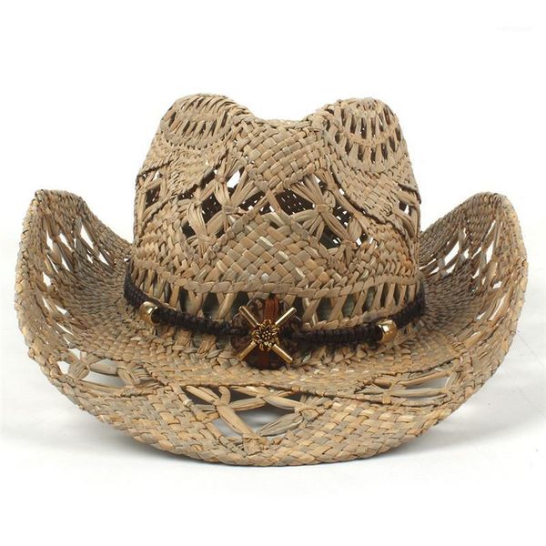 2020 Sun Hat For Womem Men Natural Straw Hardwork Weave Summer Sun Cowgir Sombrero Hombre Western Cowboy Hats Size 58CM1, Blue;gray
2020 Sun Hat For Womem Men Natural Straw Hardwork Weave Summer Sun Cowgir Sombrero Hombre Western Cowboy Hats Size 58CM1, Blue;gray