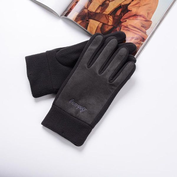 winter warm wool suede men's gloves ladies outdoor leisure cycling driving warm and windproof gloves wmtinl xhlove, Black
winter warm wool suede men's gloves ladies outdoor leisure cycling driving warm and windproof gloves wmtinl xhlove, Black