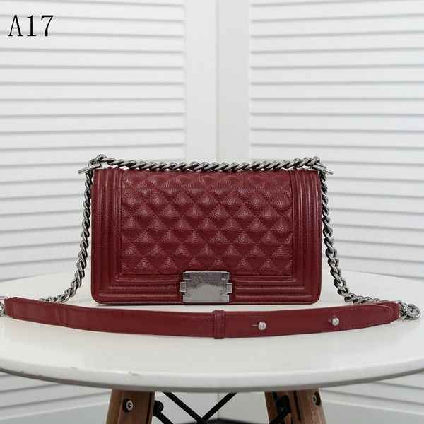 classic handbag luxurys designers bags channel women bags fashion handbags919 chain shoulder bag boy grained calfskin & silver-metal red-d
classic handbag luxurys designers bags channel women bags fashion handbags919 chain shoulder bag boy grained calfskin & silver-metal red-d