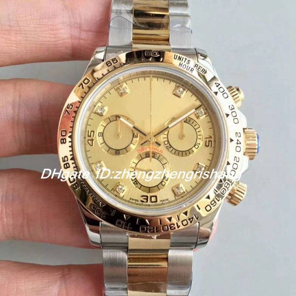20 style mens 40mm white panda dial chronograph sport watch ceramic bezel 116520 116519 116500 automatic eta 7750 automatic men's watch, Slivery;brown
20 style mens 40mm white panda dial chronograph sport watch ceramic bezel 116520 116519 116500 automatic eta 7750 automatic men's watch, Slivery;brown