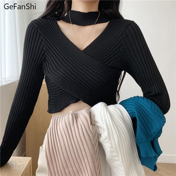 women's sweaters autumn winter sweater v-neck cross pullovers knitted ladies elegant short knitwear jumpers, White;black
women's sweaters autumn winter sweater v-neck cross pullovers knitted ladies elegant short knitwear jumpers, White;black