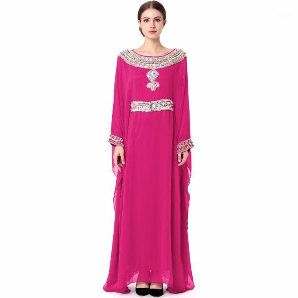 women embroidery long sleeve muslim abaya dress gown dubai moroccan kaftan caftan islamic abaya clothing turkish arabic dress 151, Red
women embroidery long sleeve muslim abaya dress gown dubai moroccan kaftan caftan islamic abaya clothing turkish arabic dress 151, Red