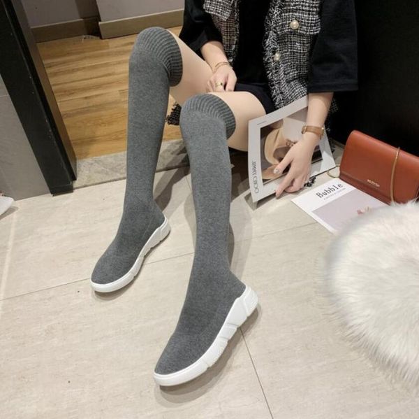 корейские повседневные эластичные носки и сапоги женские новое осень 2020 универсальная сетка красного колена длинные трубки тонкие толстые, Black
корейские повседневные эластичные носки и сапоги женские новое осень 2020 универсальная сетка красного колена длинные трубки тонкие толстые, Black