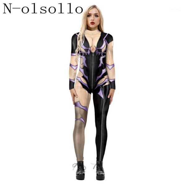 women's jumpsuits & rompers n-olsollo 3d 2021 women casual jumpsuit long sleeve high neck zipper playsuit fashion knitted trousers over, Black;white
women's jumpsuits & rompers n-olsollo 3d 2021 women casual jumpsuit long sleeve high neck zipper playsuit fashion knitted trousers over, Black;white