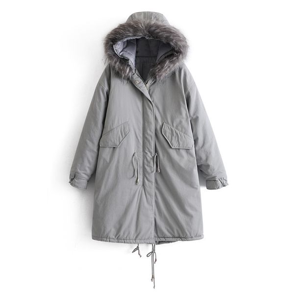 2021 new winter thick women fashion fur hooded jackets elegant ladies pockets drawstring cotton padded coats 73kz, Black
2021 new winter thick women fashion fur hooded jackets elegant ladies pockets drawstring cotton padded coats 73kz, Black