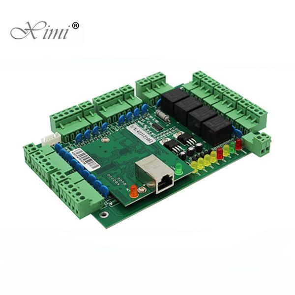tcp/ip four doors access control panel 30000 card capacity with wiegand wg access control board c3-400 system