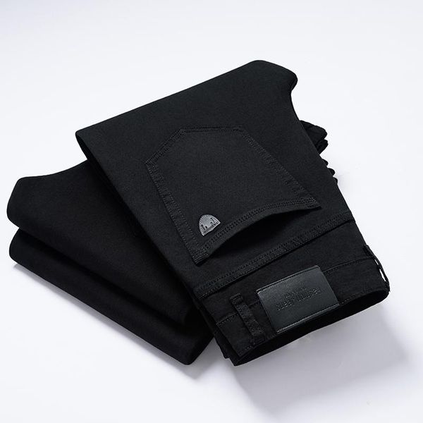 2021 spring new men classic black jeans business casual loose trousers male fashion stretch straight denim pants brand clothes, Blue
2021 spring new men classic black jeans business casual loose trousers male fashion stretch straight denim pants brand clothes, Blue