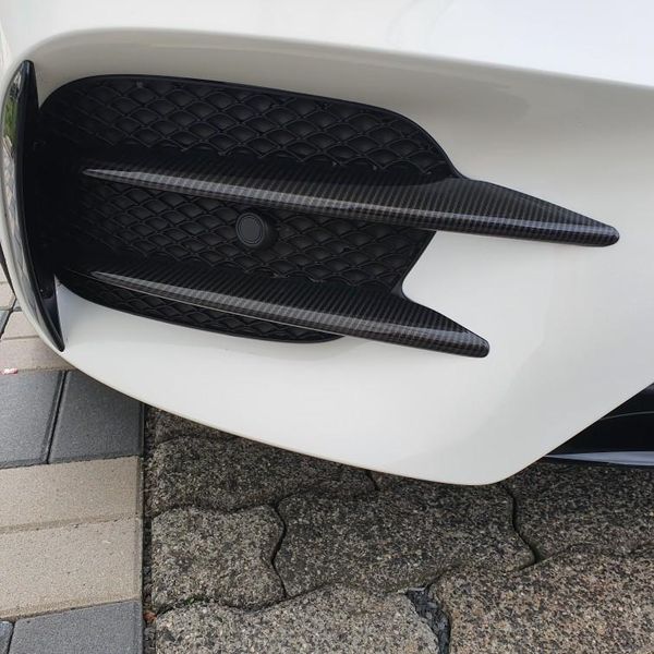 other interior accessories 4pcs carbon fiber look car front fog light lamp grille grill slats cover trim for w213 e class 2021 20211
other interior accessories 4pcs carbon fiber look car front fog light lamp grille grill slats cover trim for w213 e class 2021 20211