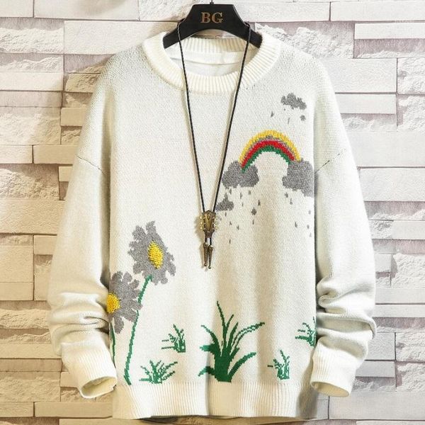 6xl 5xl oversized mens knit sweaters 2020 new winter thick warm floral printed loose pullover harajuku fashion white men sweater1, White;black
6xl 5xl oversized mens knit sweaters 2020 new winter thick warm floral printed loose pullover harajuku fashion white men sweater1, White;black
