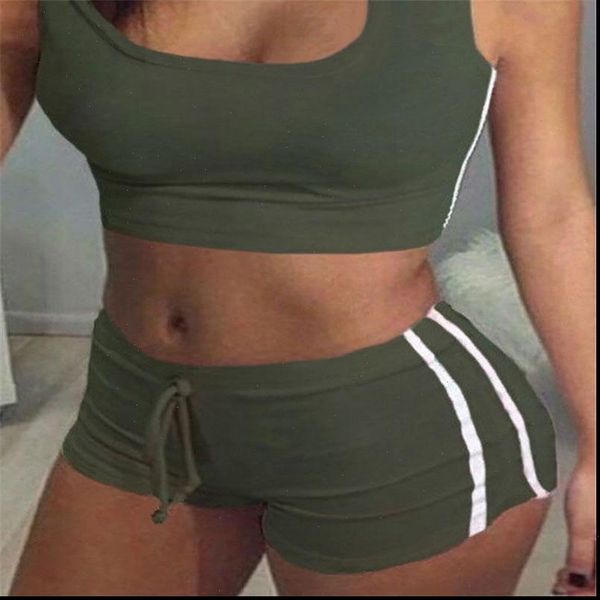 summer women clothing 2 piece set bodycon outfits crop shorts workout tracksuit slim beach party club clothing, Gray
summer women clothing 2 piece set bodycon outfits crop shorts workout tracksuit slim beach party club clothing, Gray