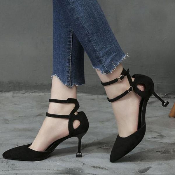 mhyons new arrival hollow out sandal for woman classics pointed toe super high heel sandal woman shoes party wedding, Black
mhyons new arrival hollow out sandal for woman classics pointed toe super high heel sandal woman shoes party wedding, Black