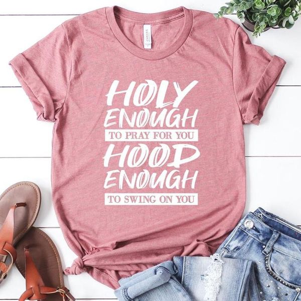 holy enough to pray for you hood to swing on you - personality pattern shirt man and women causual t-shirt for lovers gothic, White
holy enough to pray for you hood to swing on you - personality pattern shirt man and women causual t-shirt for lovers gothic, White