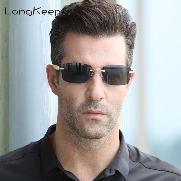 logo "longkeeper" rimless bamboo sunglasses men gradient lens wooden sun glasses for driving male original uv400, White;black
logo "longkeeper" rimless bamboo sunglasses men gradient lens wooden sun glasses for driving male original uv400, White;black
