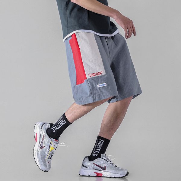 e-baihui 2021 european and american new style men's summer clothes big pockets contrasting color fashion shorts ak913, White;black
e-baihui 2021 european and american new style men's summer clothes big pockets contrasting color fashion shorts ak913, White;black
