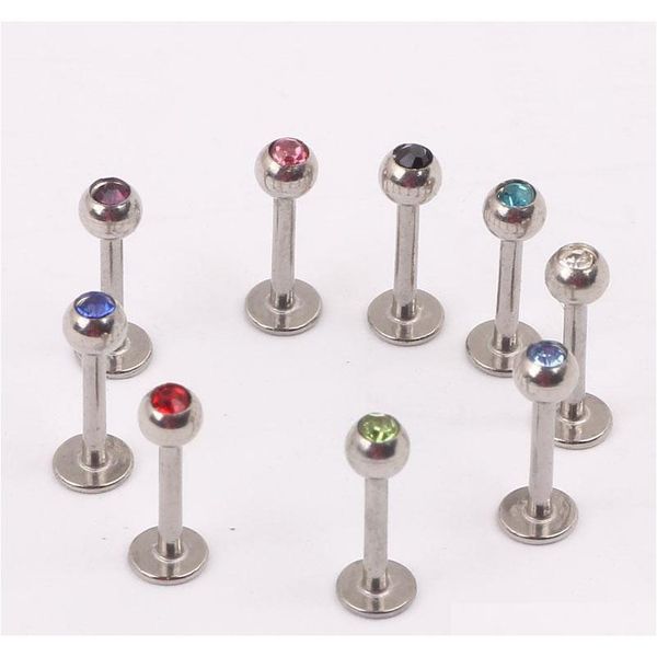 labret ring l06 100pcs mix 7 color steel crystal lip ring lip bar labret st sqcoib queen66, Black
labret ring l06 100pcs mix 7 color steel crystal lip ring lip bar labret st sqcoib queen66, Black