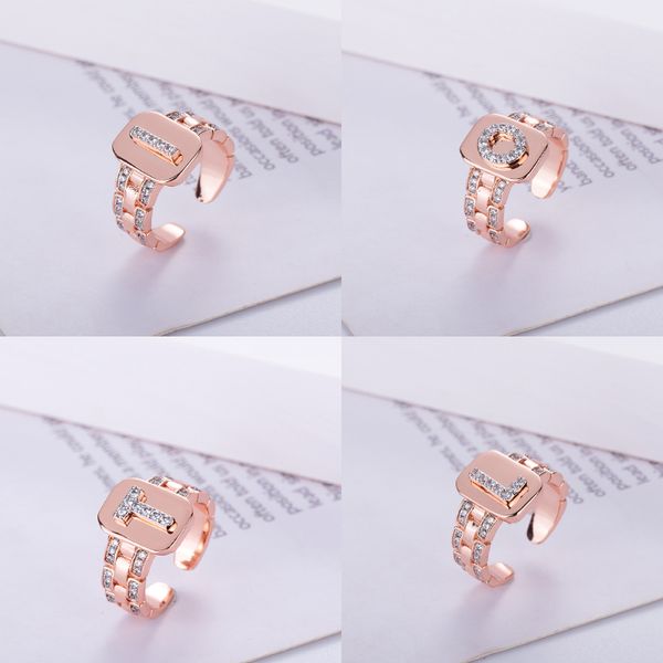 chenyu european and american personality fashion 26 english alphabet with chain diamond ring open ring female, Silver
chenyu european and american personality fashion 26 english alphabet with chain diamond ring open ring female, Silver