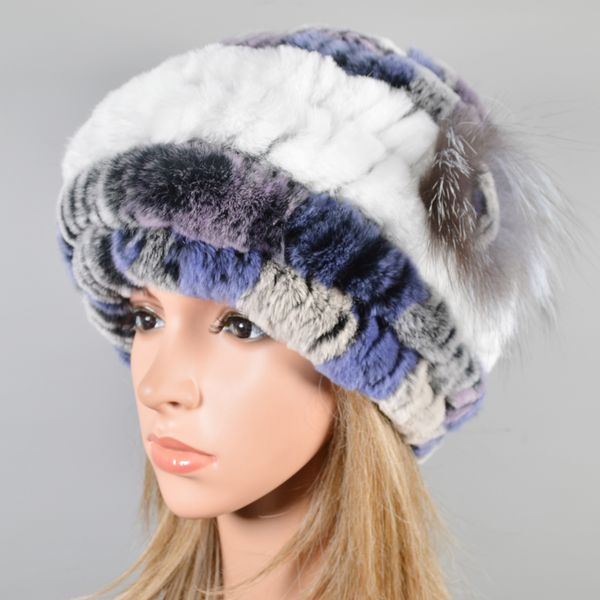 2020 new knit women good elastic waistband skins genuine winter hats rex rabbit skullies hat, Blue;gray
2020 new knit women good elastic waistband skins genuine winter hats rex rabbit skullies hat, Blue;gray